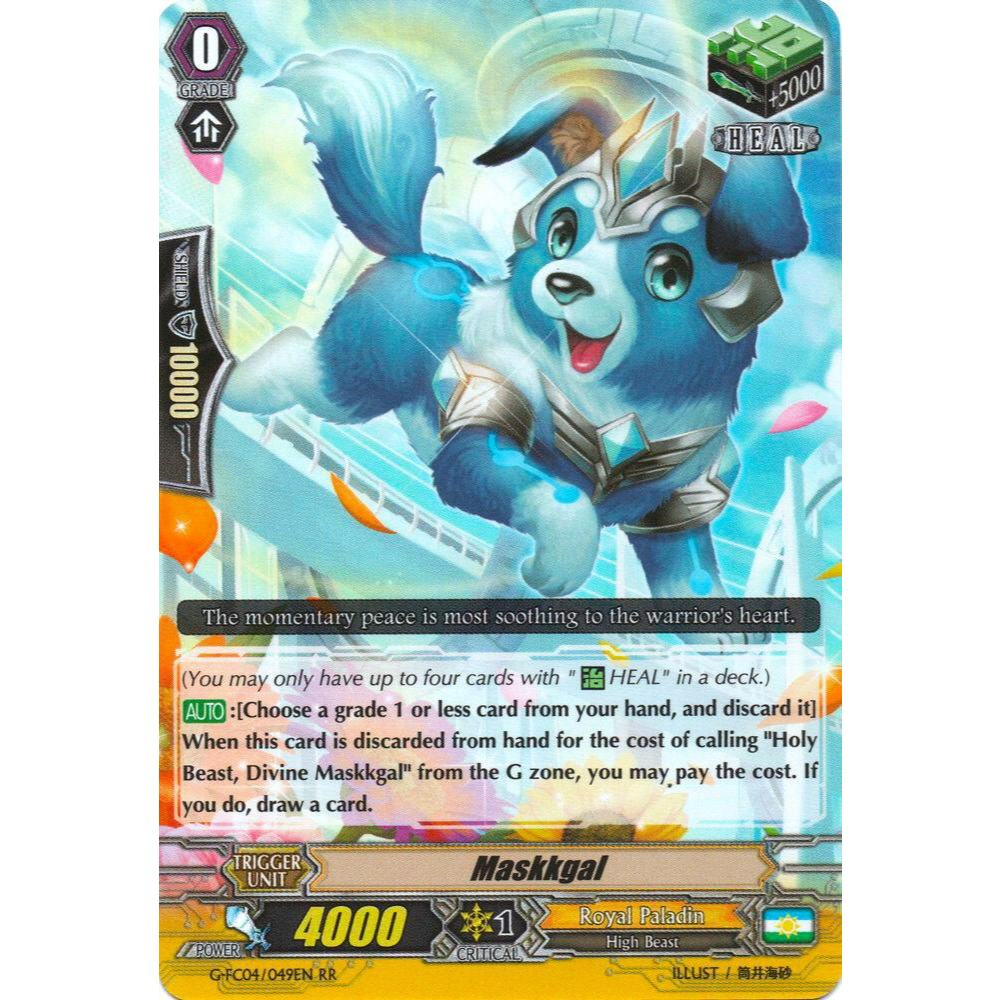 English Cardfight Vanguard Maskkal G-FC04/049EN RR