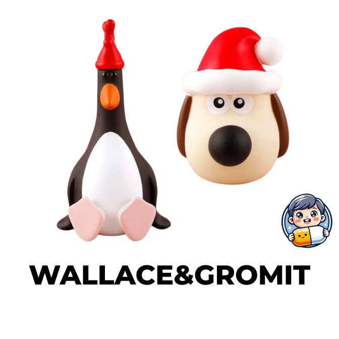 [WALLACE&GROMIT] Grommit, McGraw Piggy Bank นําเสนอของขวัญ