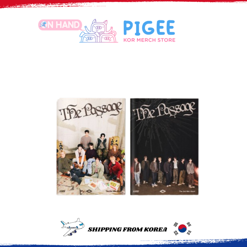 AHOF - [ THE PASSAGE ] 2ND MINI ALBUM (PHOTOBOOK Ver.)