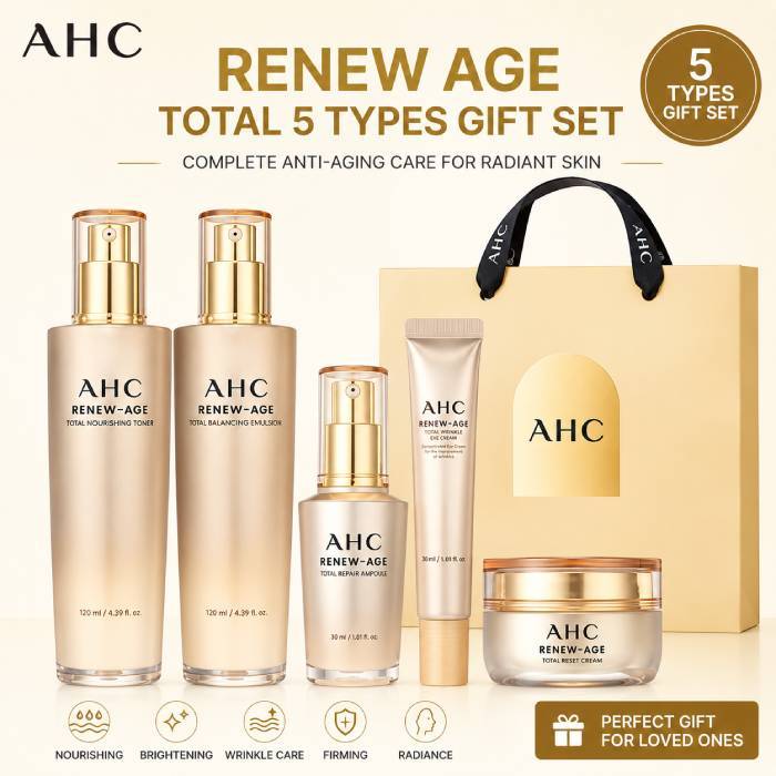 [AHC] Renew-Age Total 5 Types Gift Set / K-BEAUTY