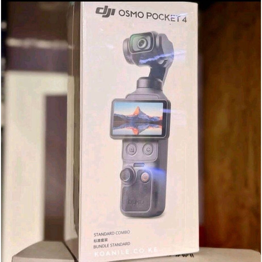 DJI Osmo Pocket 4 Standard Combo 輕巧型錄影機