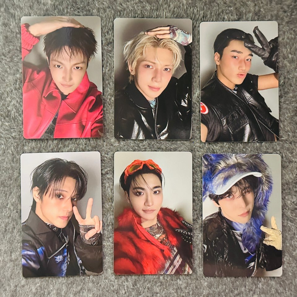 Photocard Ateez Official Ateez Golden Hour : ภาค 5 Pocaalbum Top Loader (เคสแข็ง) จัดส่ง