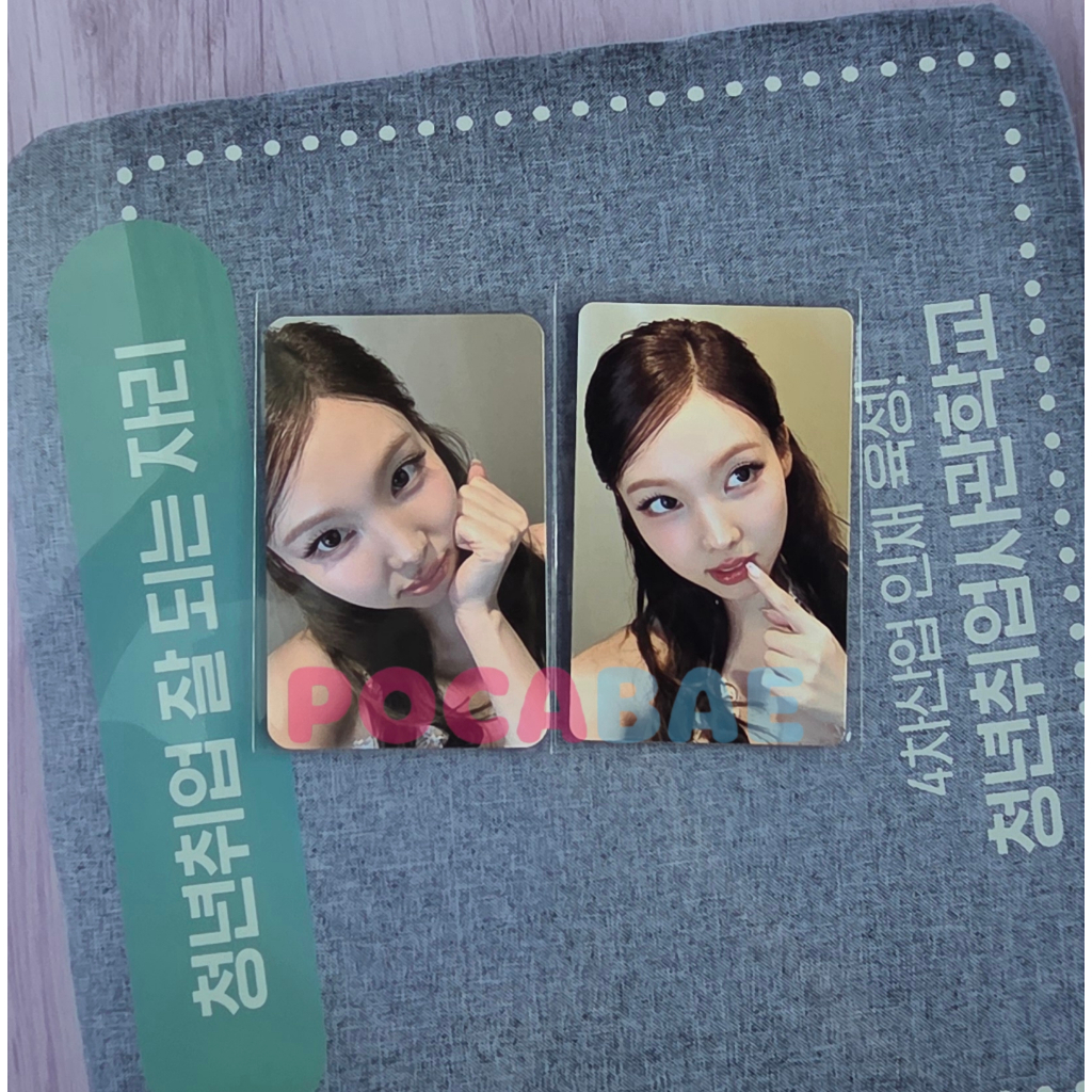TWICE Pop Up Store Nayeon Set (40k Merch PC + Lucky Draw Stamp Mission PC)