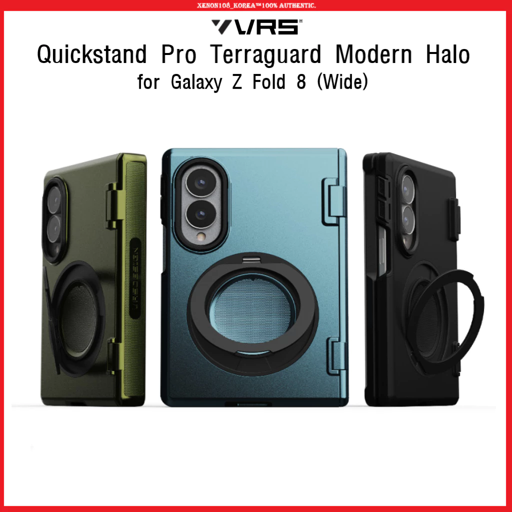 [VRS Design] เคส Galaxy Z Fold 8 (Wide) Quickstand Pro Terraguard Modern Halo