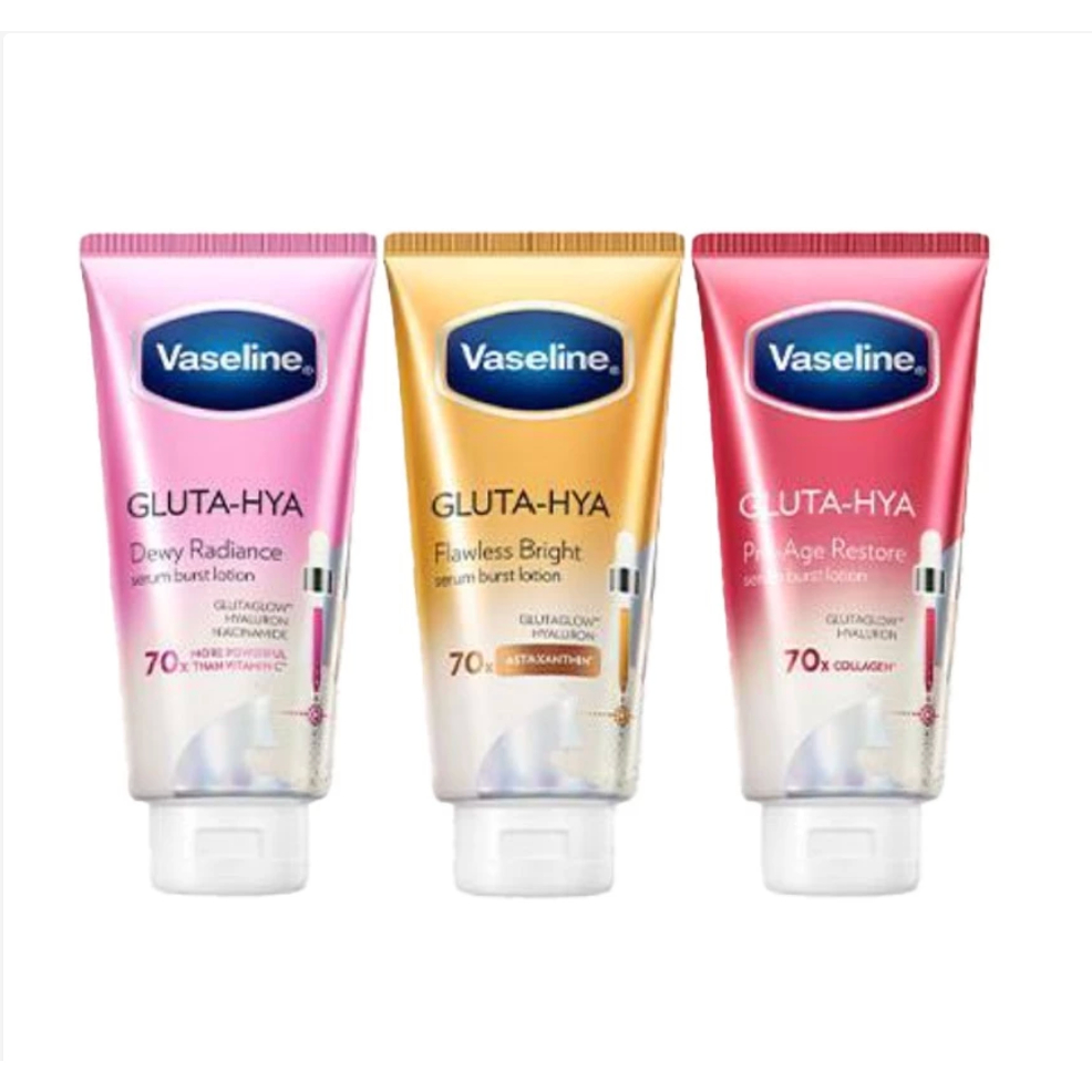 Vaseline โลชั่นบำรุงผิว Gluta-Hya Serum Body Lotion 300ml