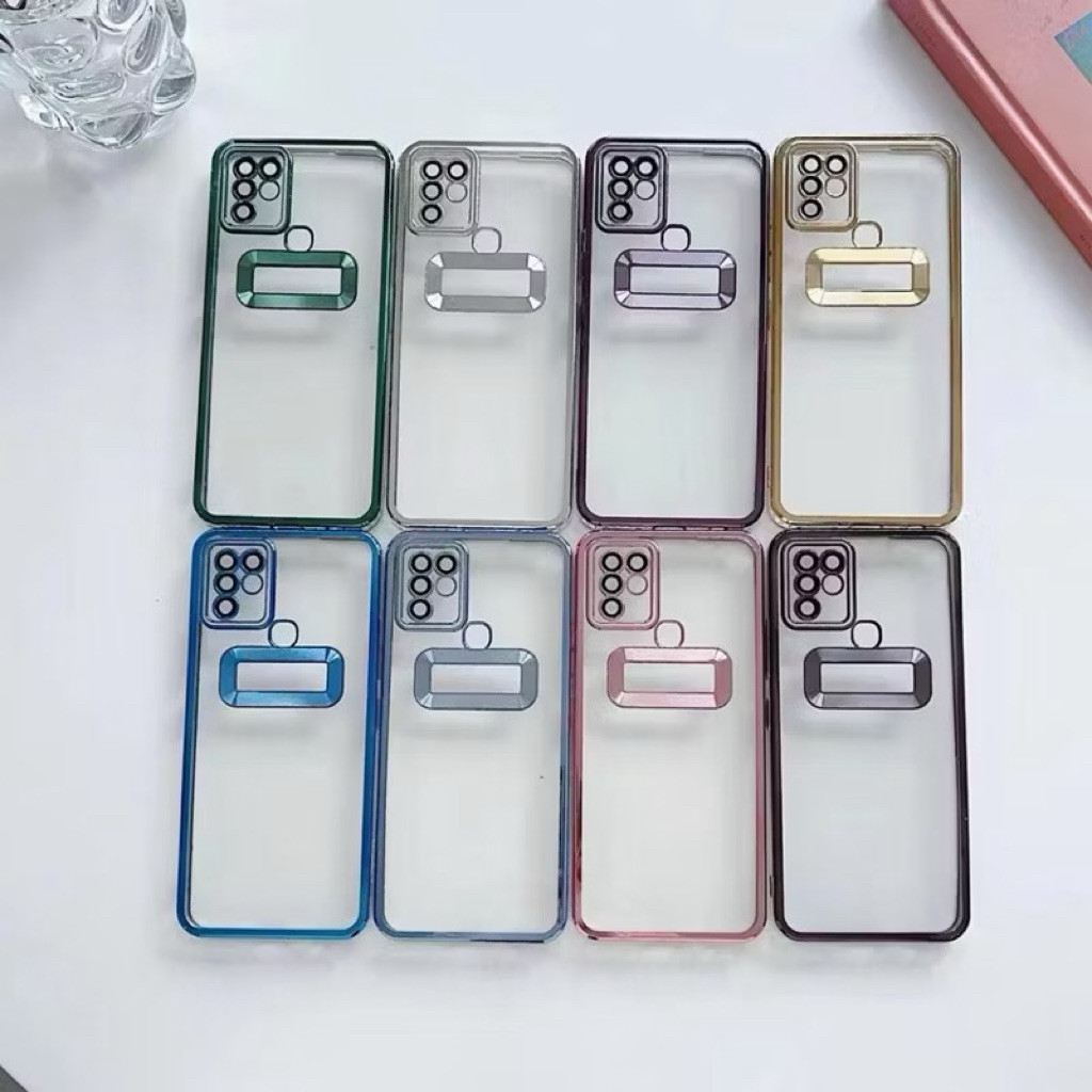 เคส IRIS ขอบชุบสําหรับ Xiaomi Mi A1 Plus Mi13C Mi9A Mi9C Mi9T Mi10C Mi14C Mi15C กันกระแทก