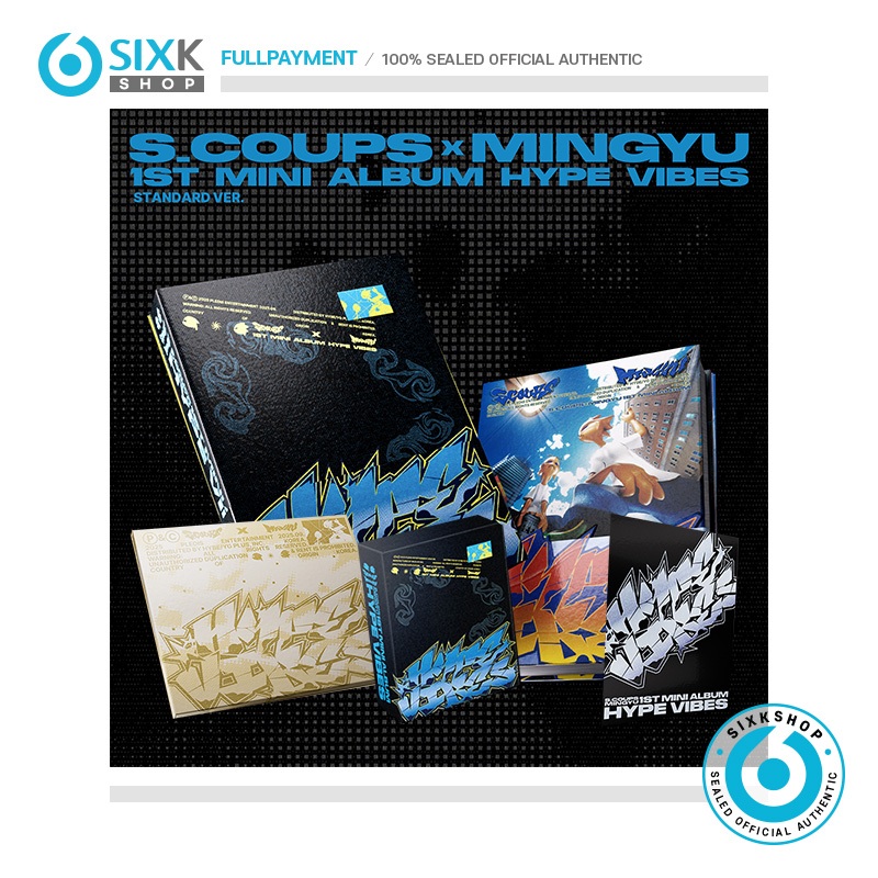 S.COUPS X MINGYU ( SVT ) 1st MIni Album HYPE VIBES