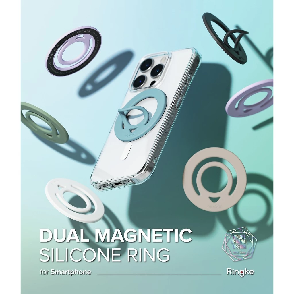 Ringke Dual Magnetic Silicone Ring สำหรับสมาร์ทโฟนและอุปกรณ์เสริมอื่นๆ thumbnail 3