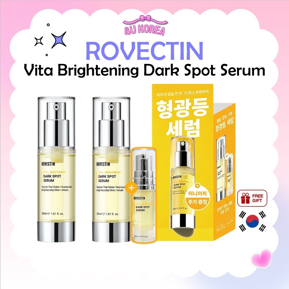 (+5ml) ROVECTIN Vita Brightening Dark Spot Serum 30ml/K-BEAUTY