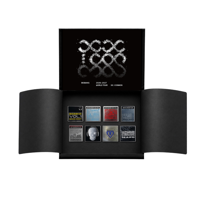 [SOLD OUT] BIGBANG XX COSMOS Album Badge Collection 8PC Official YG MD ใหม่
