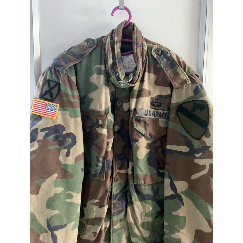 เสื้อทหาร M65 Woodland