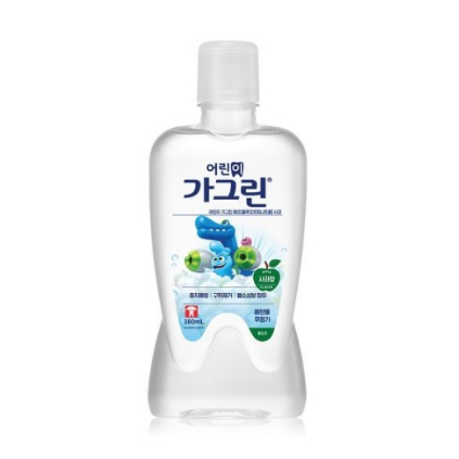 Kids Oral Care Dong-A Garglin Kids Mouthwash 380mL Apple / Strawberry Flavour Fluoride Korean Popula
