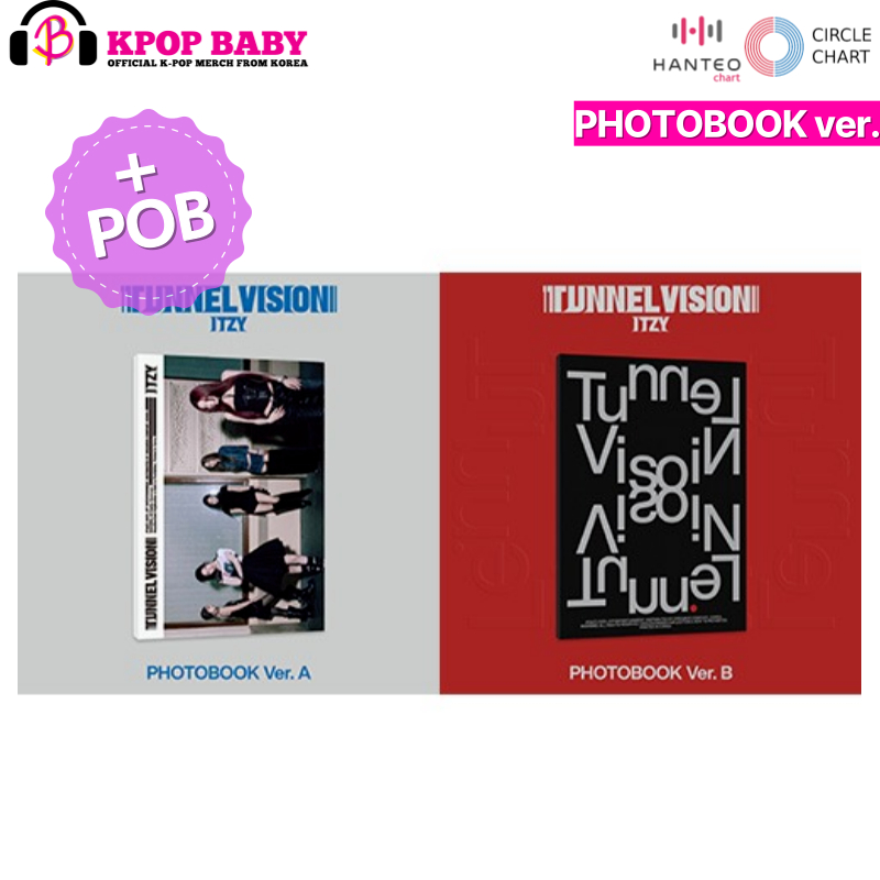 (PHOTOBOOK ver.) ITZY TUNNEL VISION (POB)