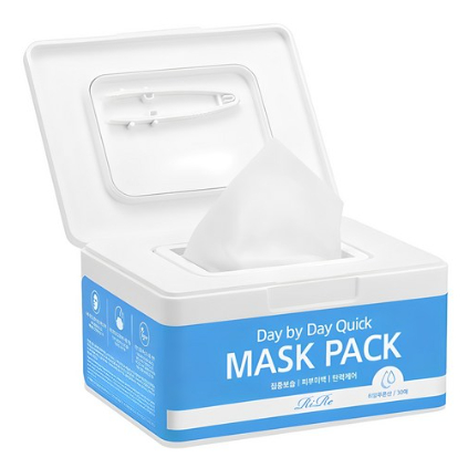Rire Day By Day Quick Mask Pack Hyaluronic Acid 350g 30 แผ่น Daily Hydrating Facial Sheet Mask ส่งจา