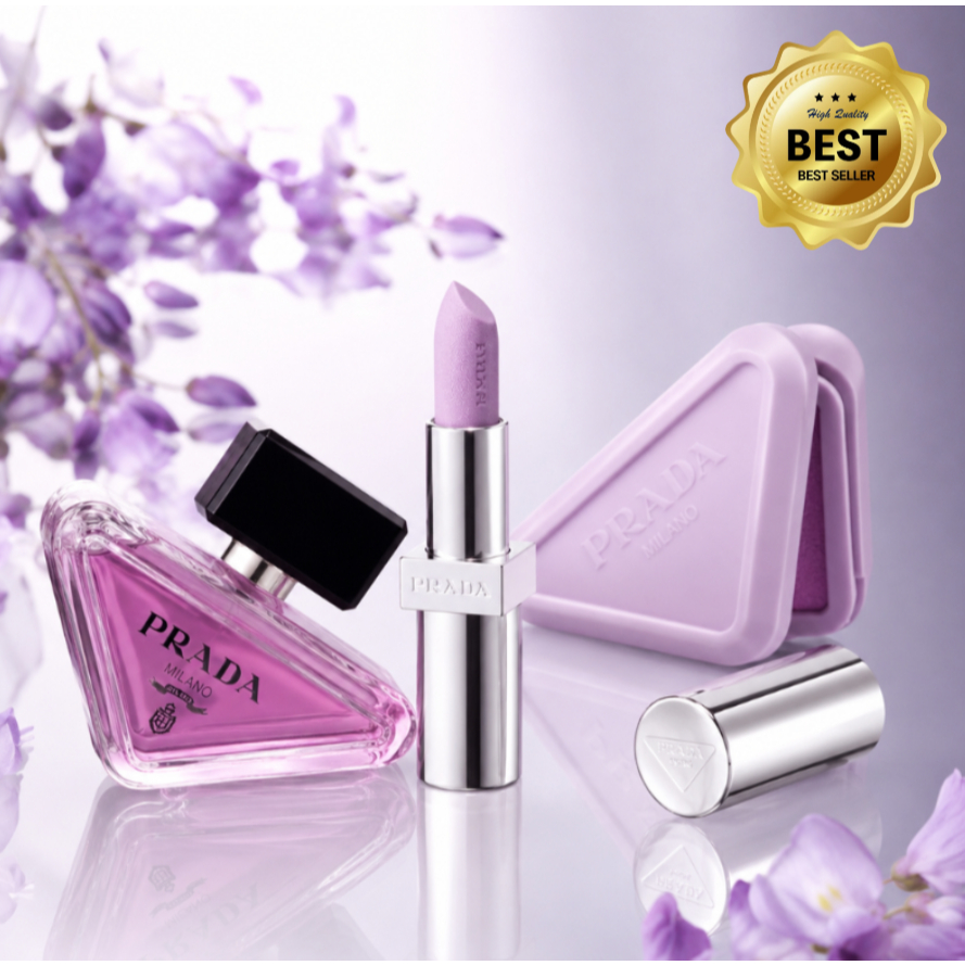 [Limited Edition]2026 PRADA Beauty Wisteria Purple Collection – Paradoxe Sweet Chemistry EDP & U003 Wisteria Balm & Blush