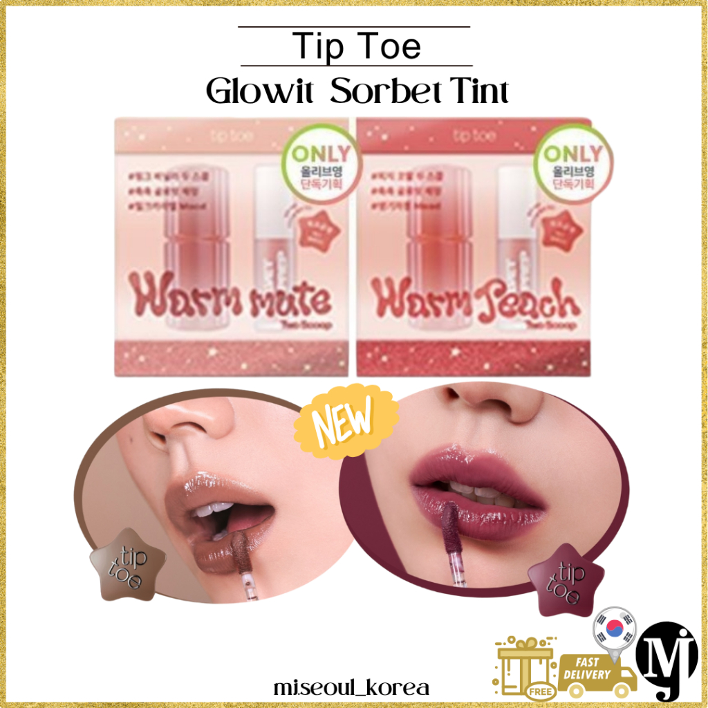 Tip Toe Glowit Sorbet Tint 6 สี