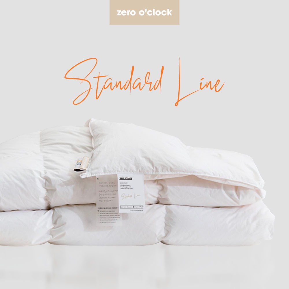 zero o'clock Standard ผ้านวมขนห่านฮังการี K (500g-1200g) ขนห่าน 80% คุณภาพโรงแรม 5 ดาว ระบายอากาศดีใ