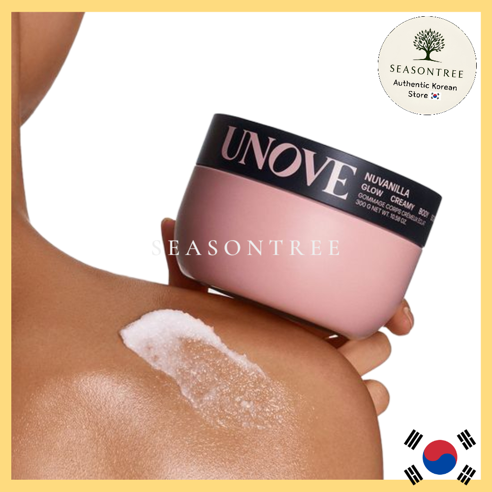 [UNOVE] Glow Creamy Body Scrub 300g – นู วานิลลา สมูท แอนด์ เรเดียนท์ บอดี้