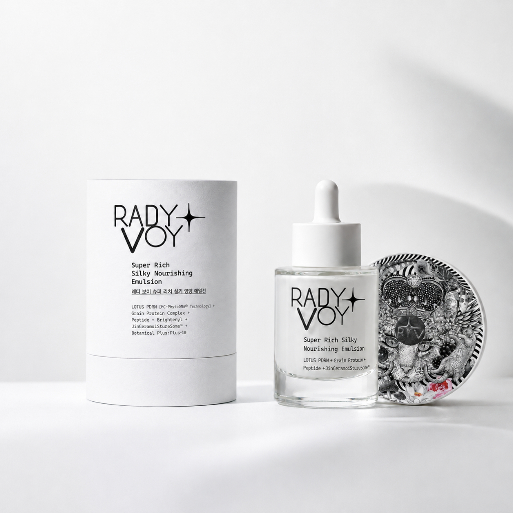 RADY VOY Lotus PDRN Super Rich Silky Nourishing Emulsion Serum 50ml Korean Moisturizing Glow Care