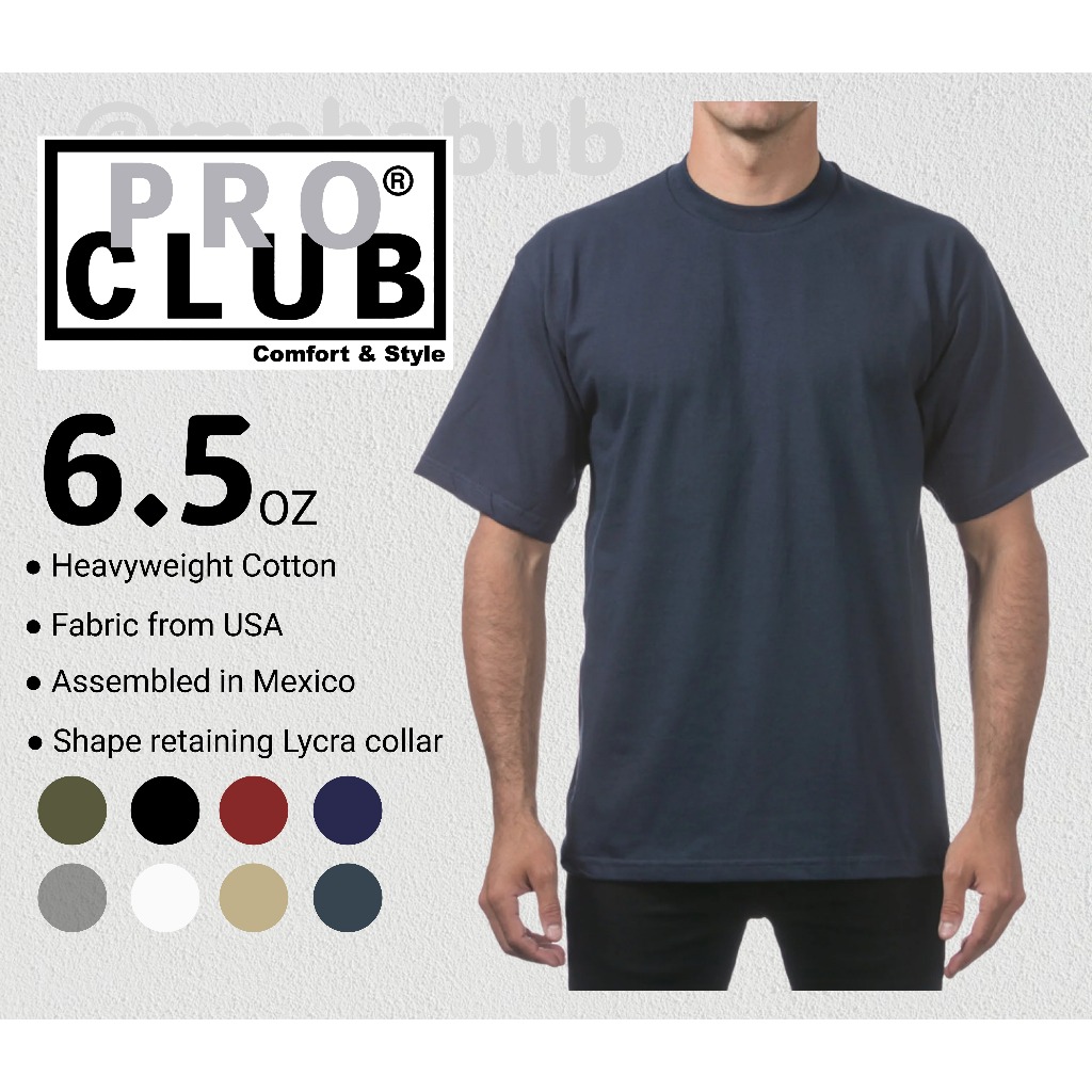 เสื้อยืดแขนสั้น Pro Club Heavyweight