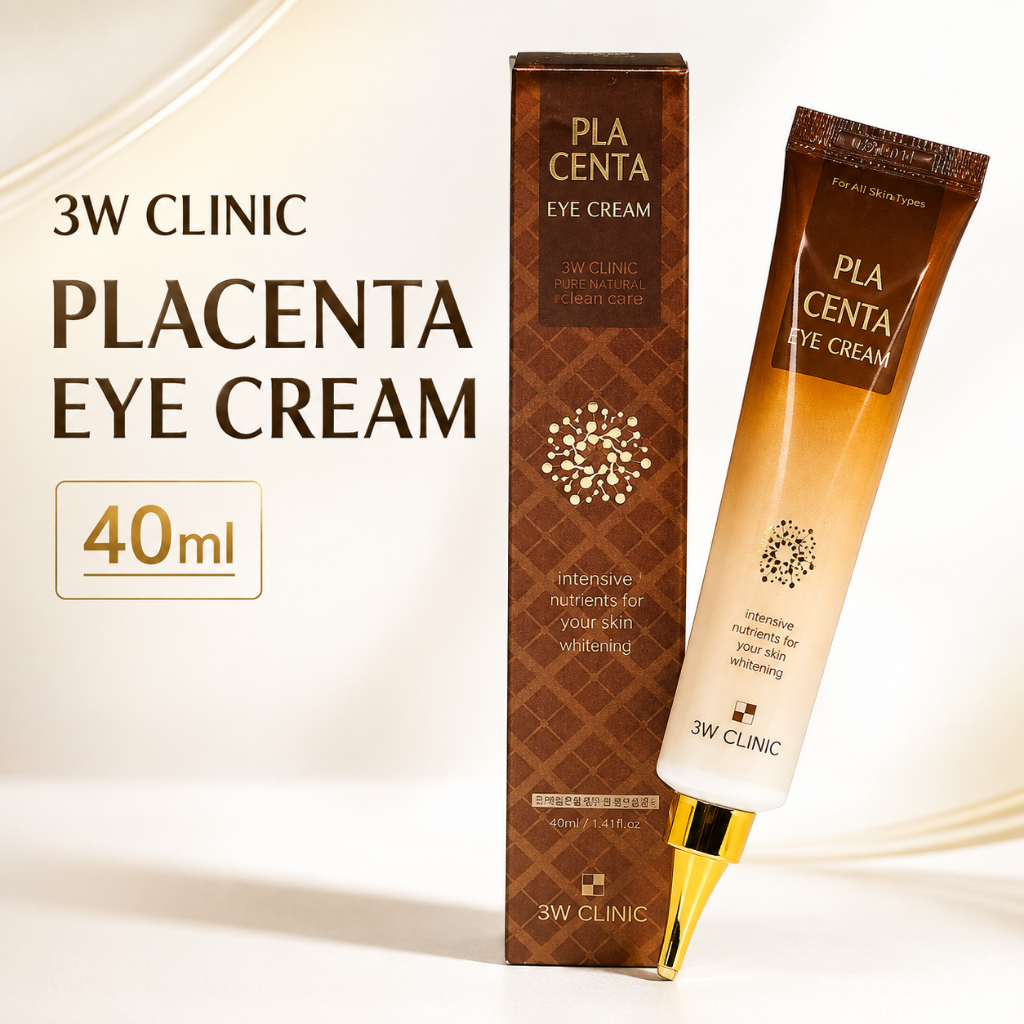 [3W CLINIC] Placenta Eye Cream 40ml Korean Skincare Moisturizing Eye Care
