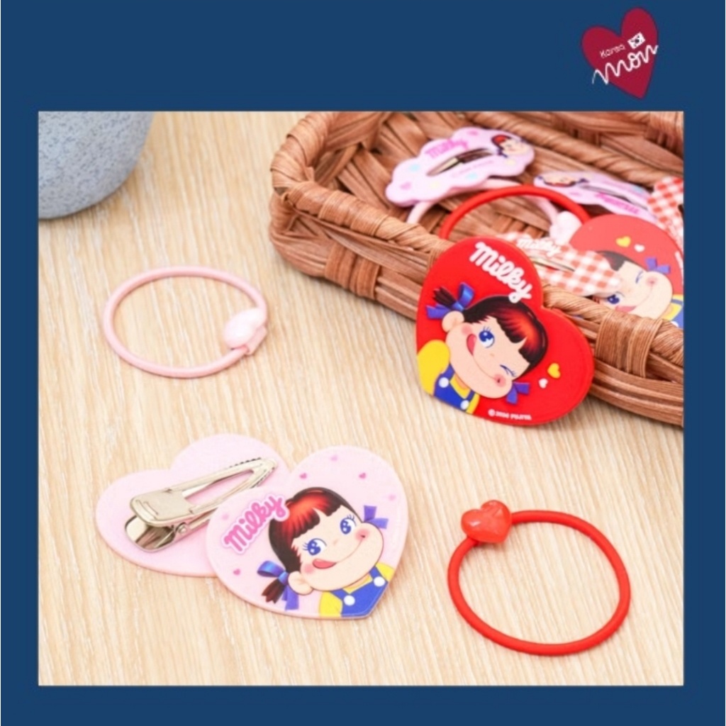 ชุดผมหัวใจ Peko – คลิปและผูกเน็คไท ✨ ตัวละคร K-MOM