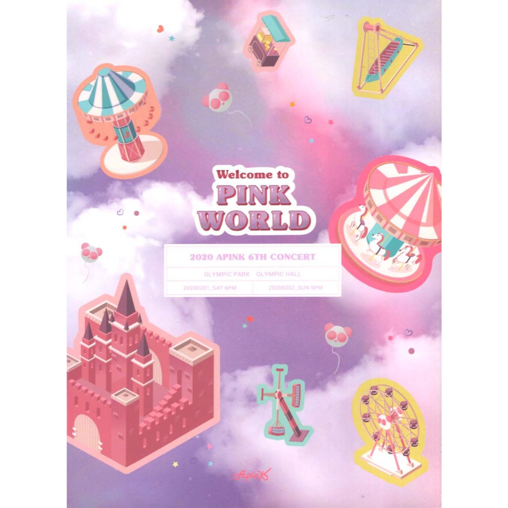 Apink - 2020 Apink 6th Concert: Welcome to Pink World (2DVD + Photobook) [ปิดผนึก]