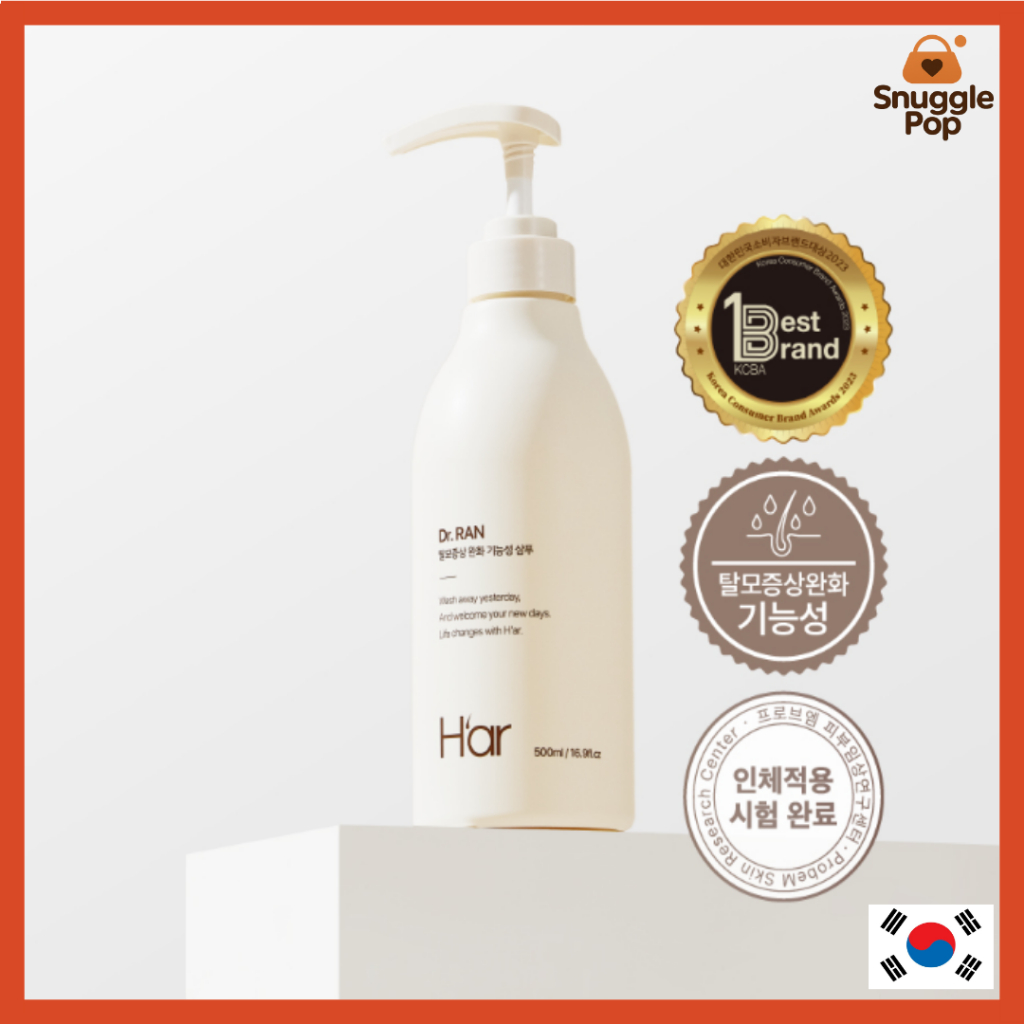 [Har] Dr.Ran Hair Loss Egg Protein Nourishing Shampoo Gentle Care เพื่อผมนุ่ม เรียบเนียน และมีสุขภาพ