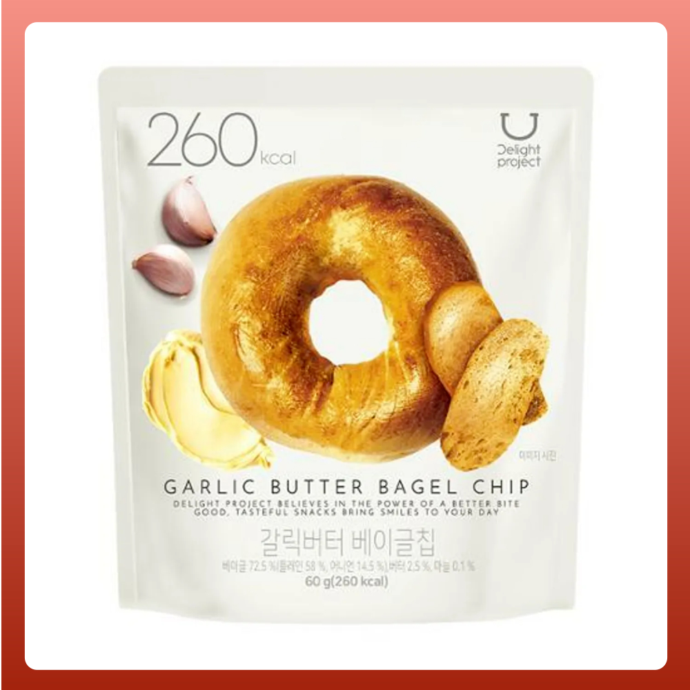 Olive Young Bagel Chips 60g (เนยน้ําผึ้ง): เกาหลี กรอบ หอมหวาน อินเทรนด์ ของว่าง