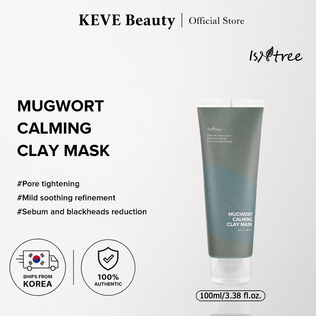 [ISNTREE ] Mugwort Calming Clay Mask 100ml