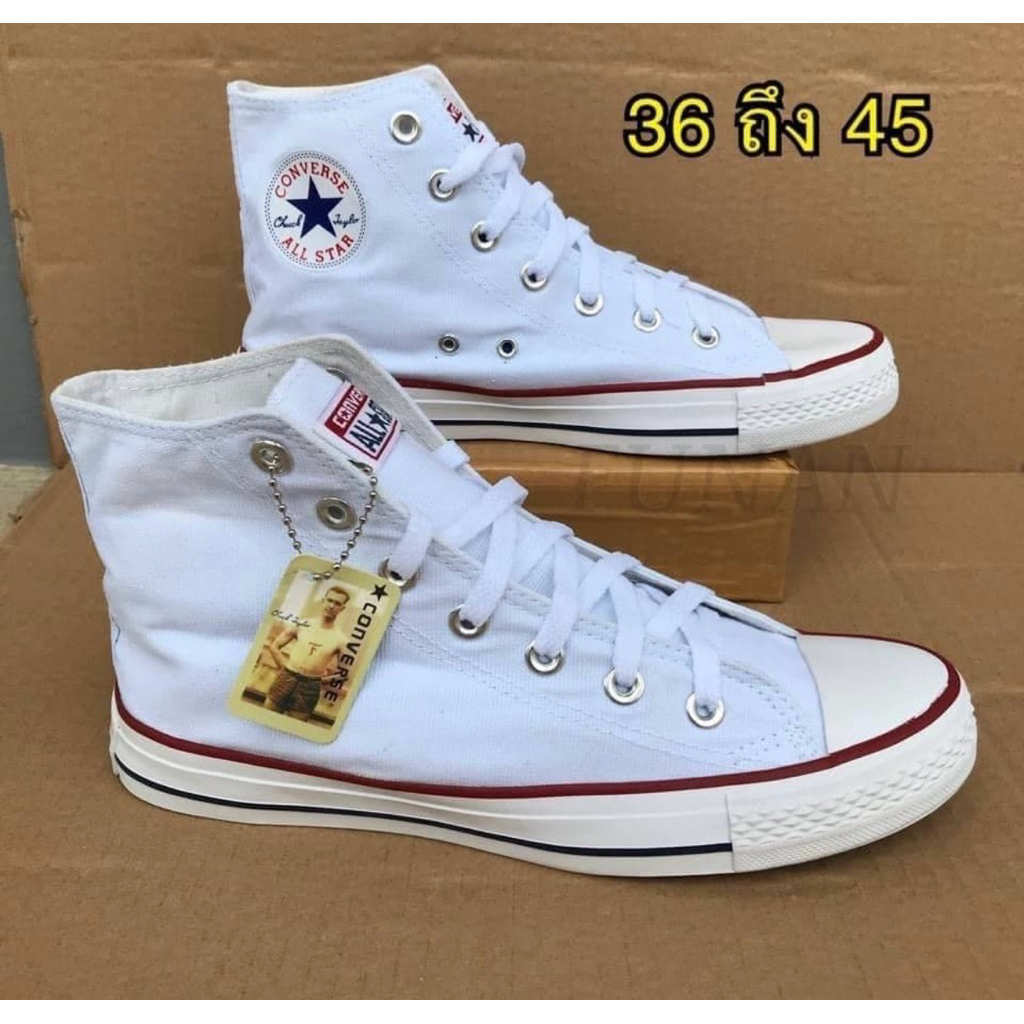 รองเท้า Converse all star classic ห ผู้หญิงผู้ชาย พา งานสวย ราคาถูก Size 36-45
