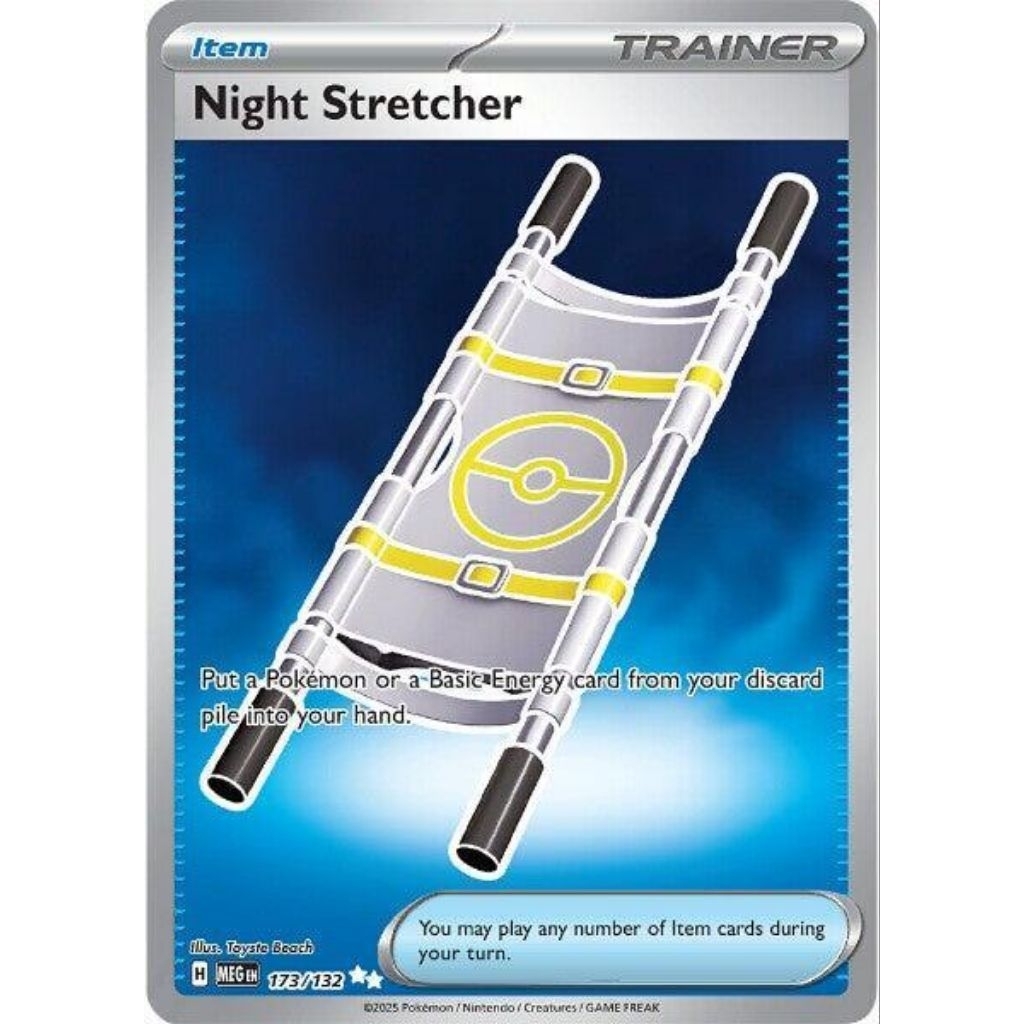 Night Stretcher - ME01: Mega Evolution (MEG) ME01: Mega Evolution Pokemon TCG Trading Card Game
