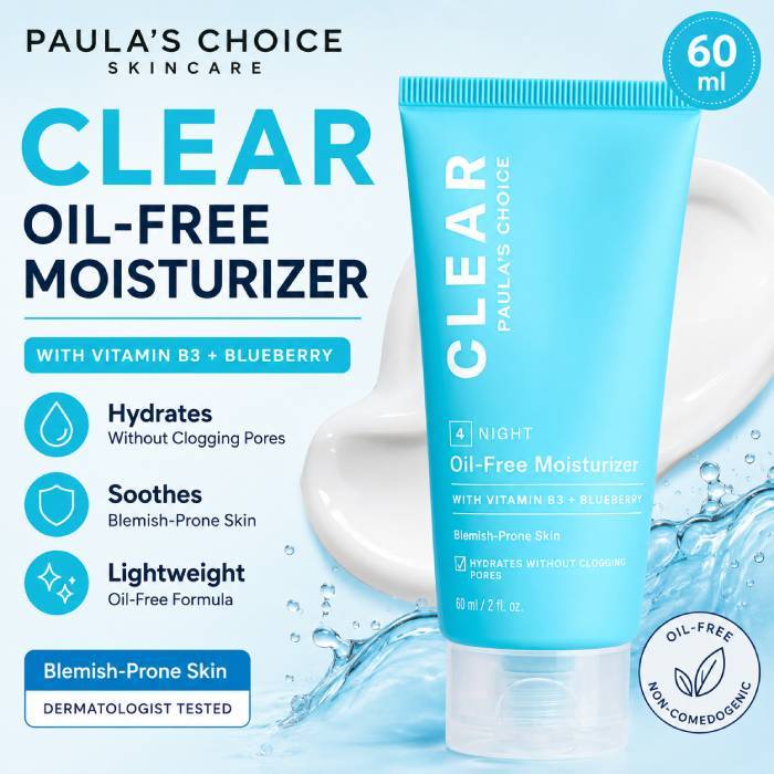 [PAULA'S CHOICE] Clear Oil-Free Moisturizer 60mL