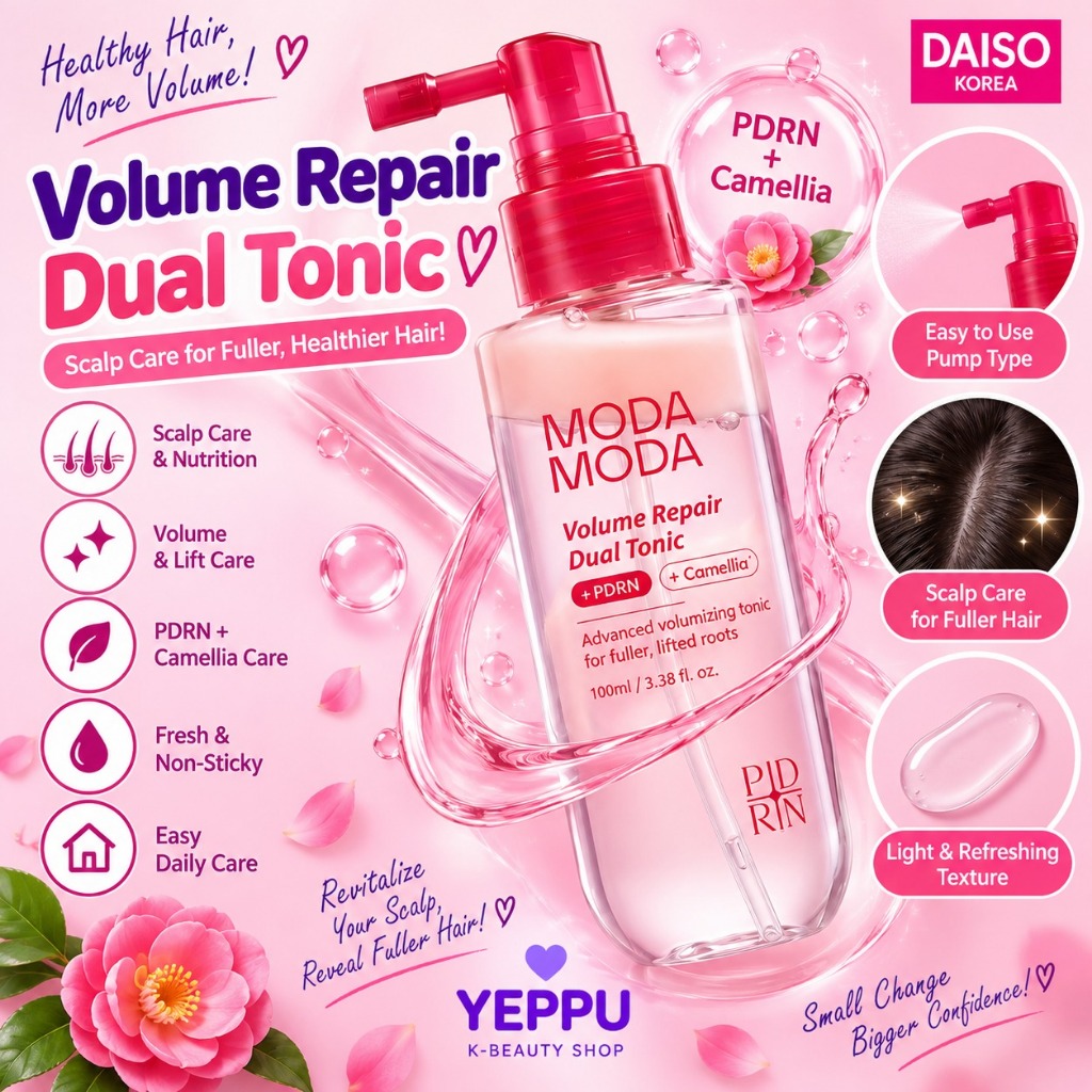 [Moda Moda] Volume Repair Dual Tonic, 100ml, 1pc / Korean Hair Tonic / Volume Repair / ของแท้ 100% โ