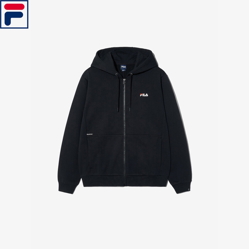 FILA Uni Basic Hood Zip-Up FS2FTH1101U_BLK