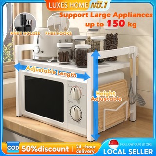 Microwave Rack Adjustable Oven Rack Kitchen Shelf Rack Microwave Oven Racks Kitchen Organizer Rack