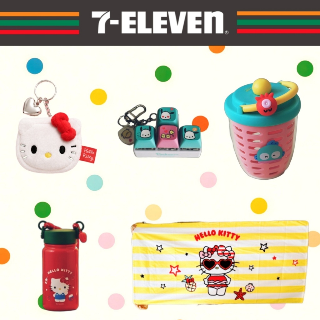 Seven eleven Korea Sanrio Goods ( ไม่มีของว่าง)