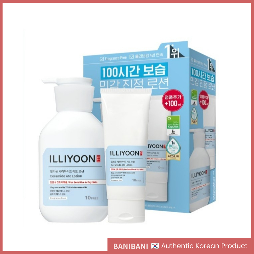 Illiyoon Ceramide Ato Lotion 334ml + 100ml