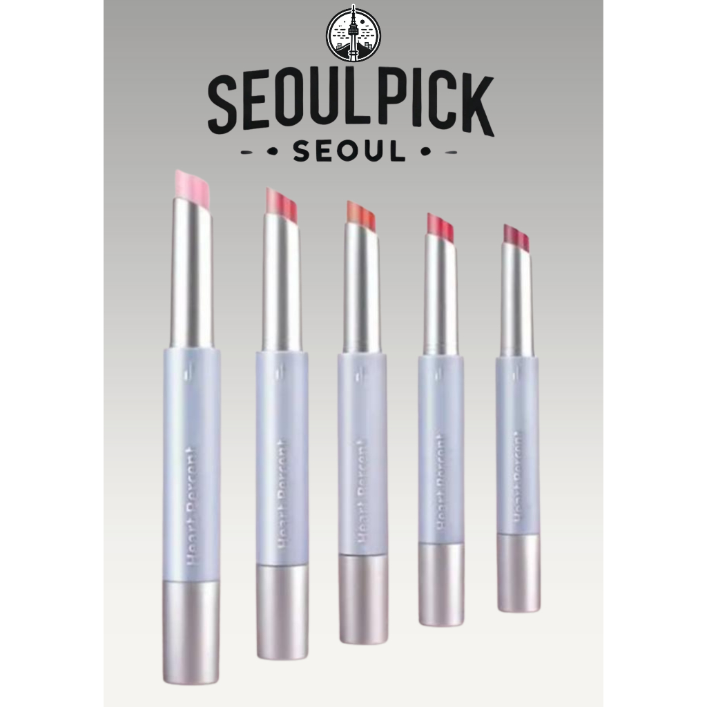 [HEART PERCENT] <สีใหม่> Dote On Mood Dewy Melting Lipstick 7 สี 1.7g