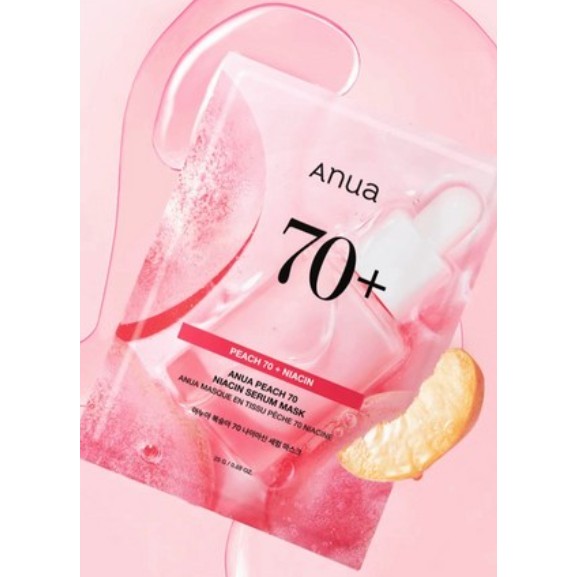 Anua Peach 70 Niacin Serum Mask