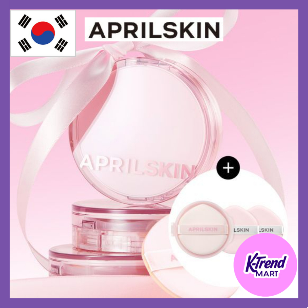 [APRILSKIN] HERO CUSHION Spring Edition (คุชชั่น + รีฟิล + พัฟ Air-Hole 2p)