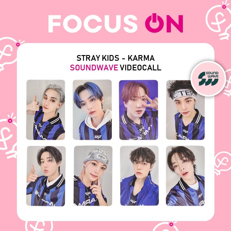 STRAYKIDS VIDEOCALL SOUNDWAVE KARMA PHOTOCARD