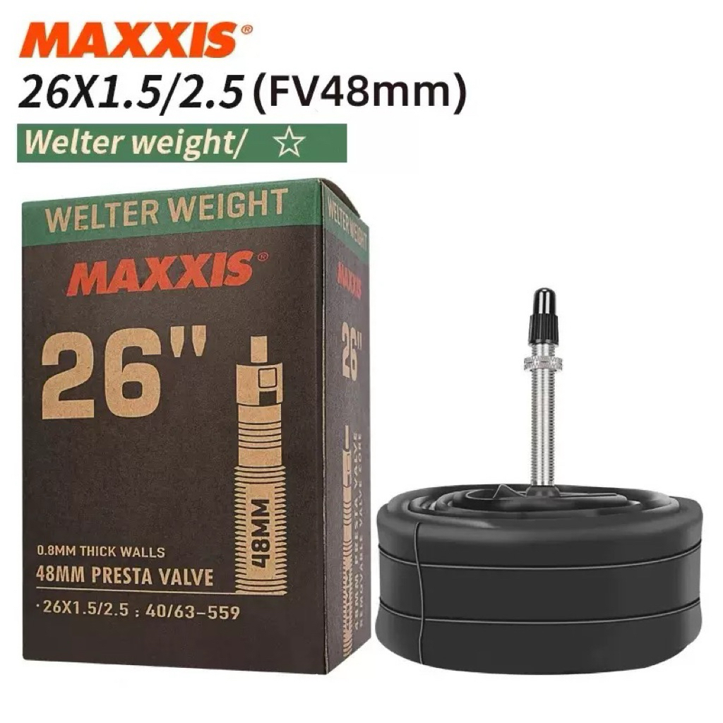 ยางในจักรยาน Maxxis 26” / 700c รุ่น Welter Weight / Ultralight