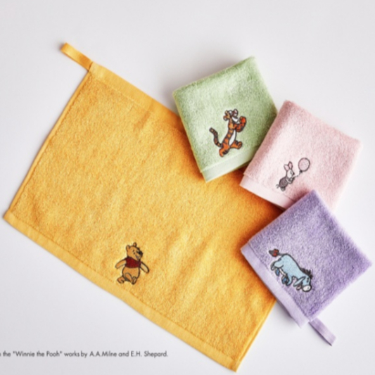 [MODERN HOUSE] Disney Winnie the Pooh Cotton Hand Towel 4P Set
