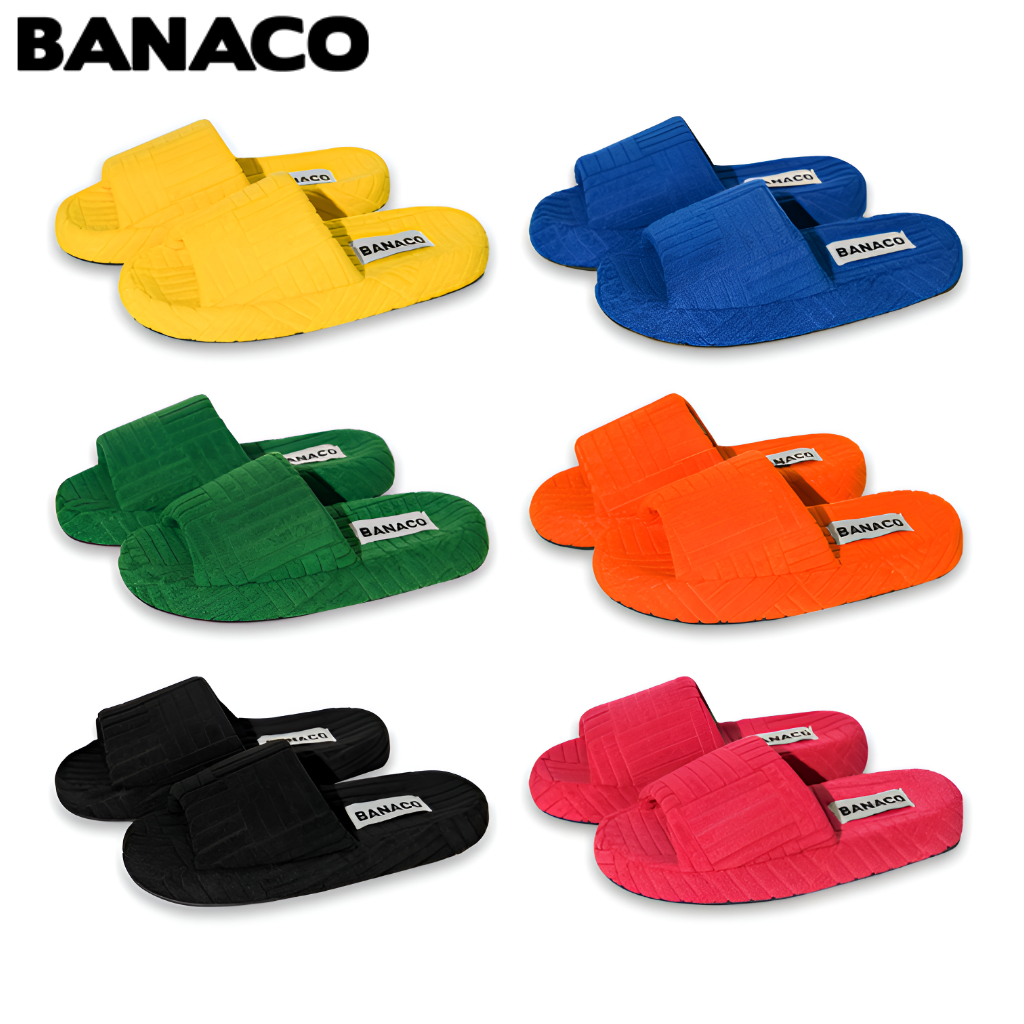 [BANACO] Vivid Terry Room Slipper รองเท้าแตะห้องเทอร์รี่สดใส | รองเท้าแตะในร่มเทอร์รี่ นุ่ม | รองเท้