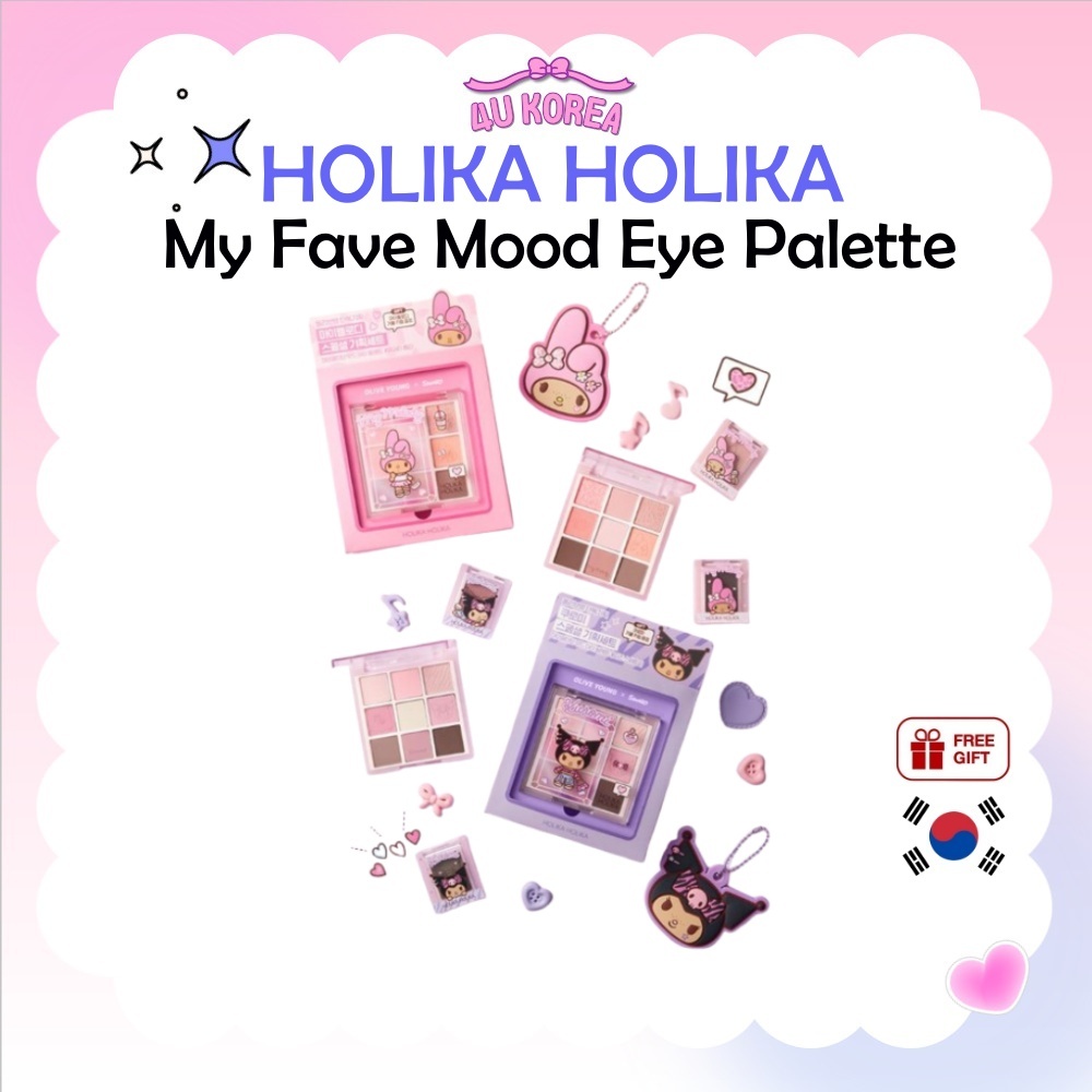 HOLIKA HOLIKA My Fave Mood Eye Palette 7.4g – 14 สี / K-BEAUTY