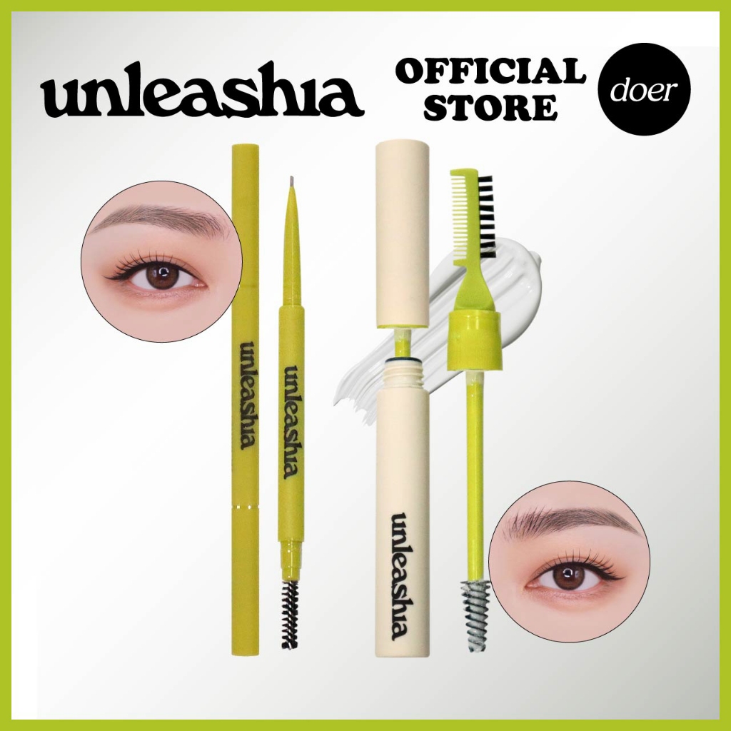 [Unleashia] Sharper Dinning Eyebrow Pencil [0.025g] / Shaper Pomade Eyebrow Fixer [8.5g]