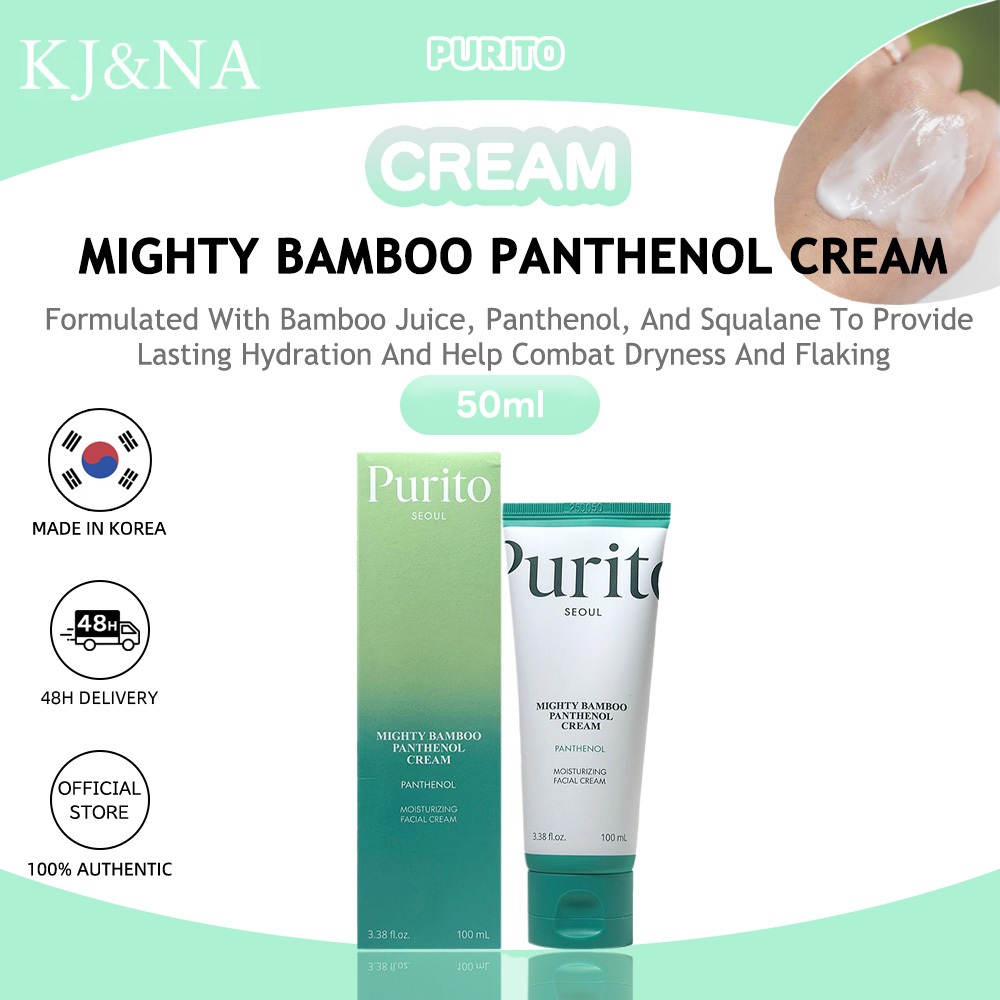 [Purito] Mighty Bamboo Panthhenol Cream 100ml
