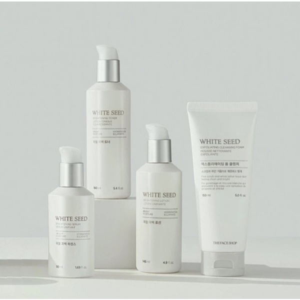 The Face Shop White Seed Bright Toner Lotion Serum