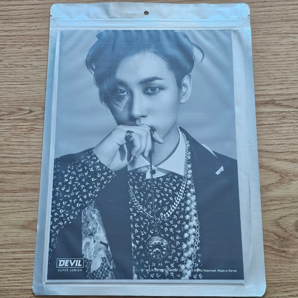 SUPER JUNIOR DEVIL อย่างเป็นทางการ A4 PHOTO